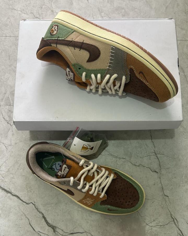 Air Jordan 1 Low OG “Voodoo” (10A Quality)