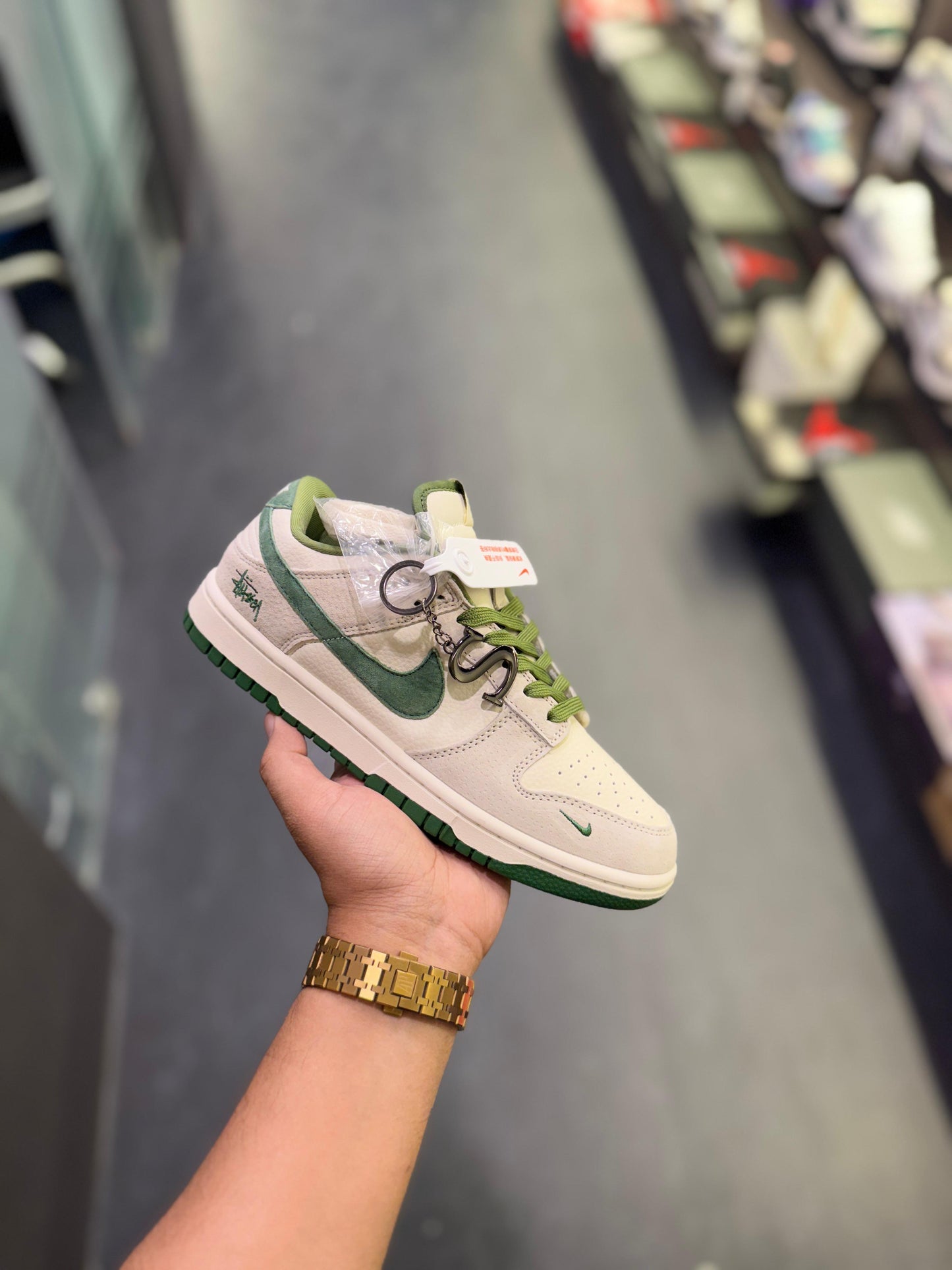 Nike SB Dunk Stussy Green