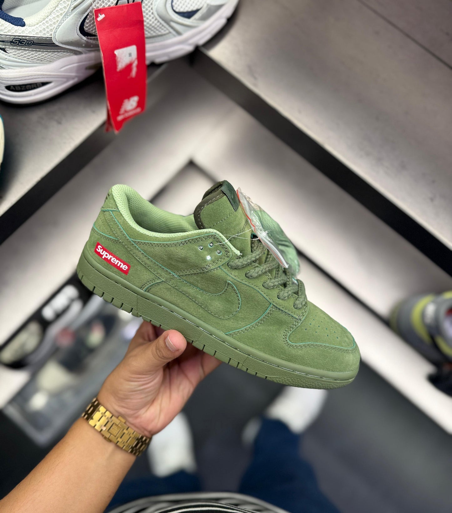 Nike SB Dunk Supreme Olive Green